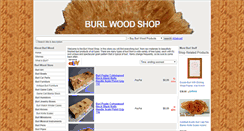 Desktop Screenshot of burlwoodshop.com